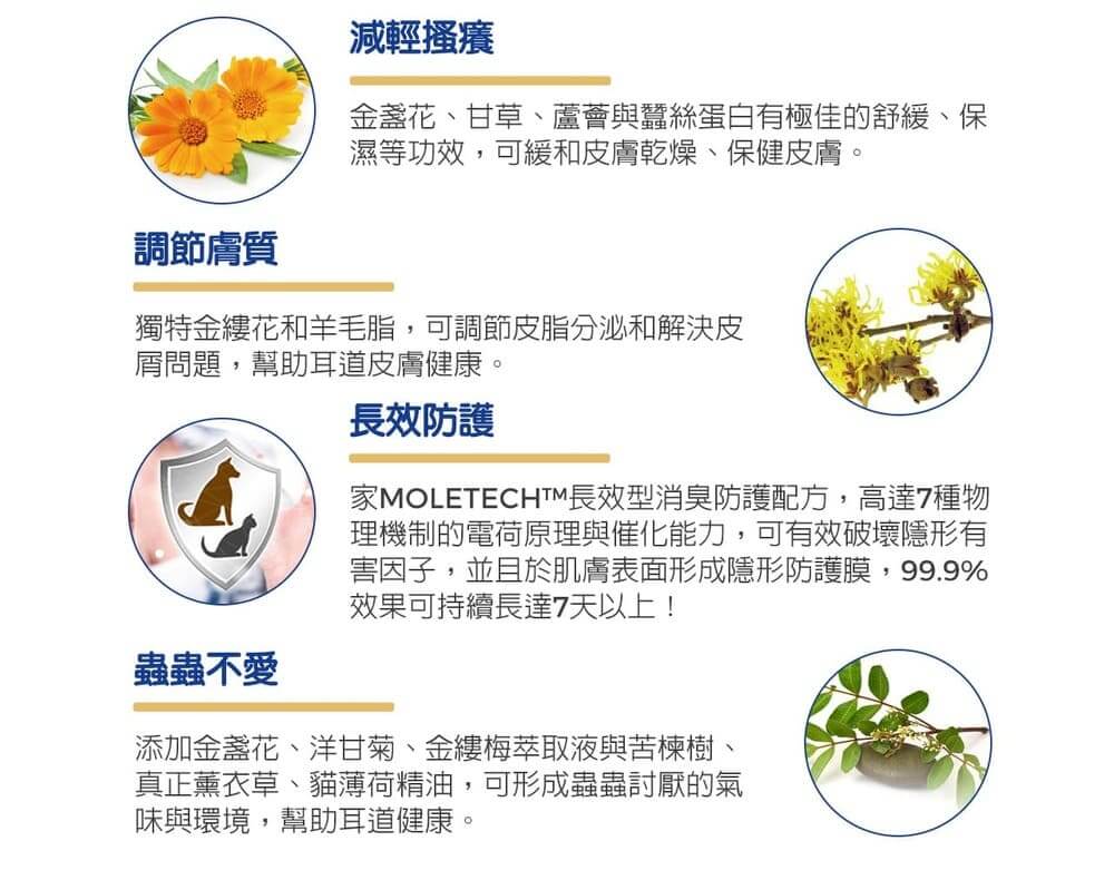 【犬貓通用】寵物植萃極淨潔耳液180ml-005